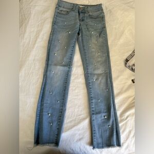 Brand skinny they are skinny denim jeans